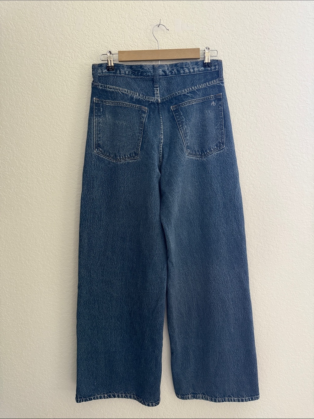 rag & bone Sweatpant Jean Wide Leg Size 29 - Picture 3 of 14